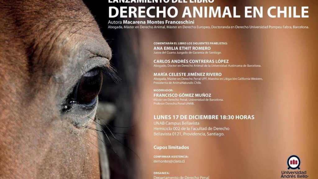 Libro derecho animal en chile / 