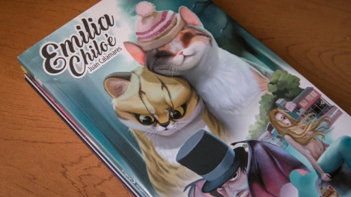 Lanzan Emilia Chiloé: La octava entrega de la saga que relata las aventuras de una gata ciega