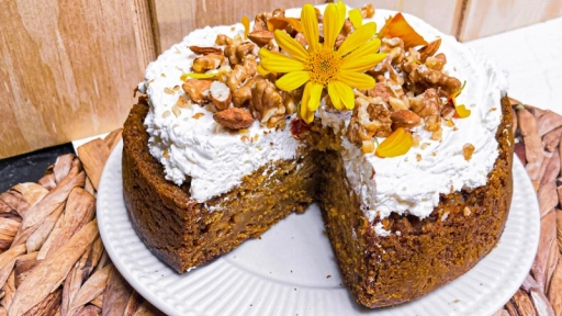 Receta vegana: Carrot cake con frosting