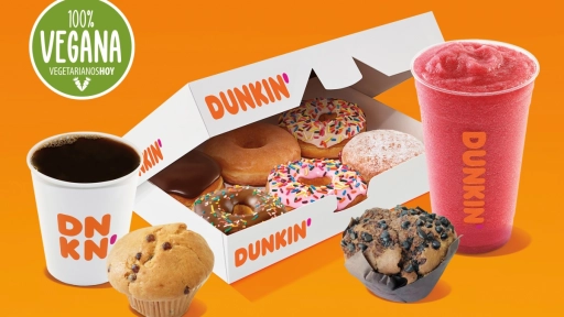 Dunkin lanza sus donuts veganas a través de alianza con Fundación Vegetarianos Hoy