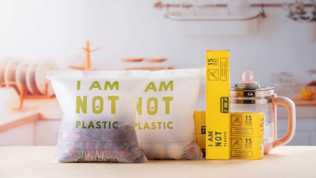 I Am Not Plastic, productos compostables