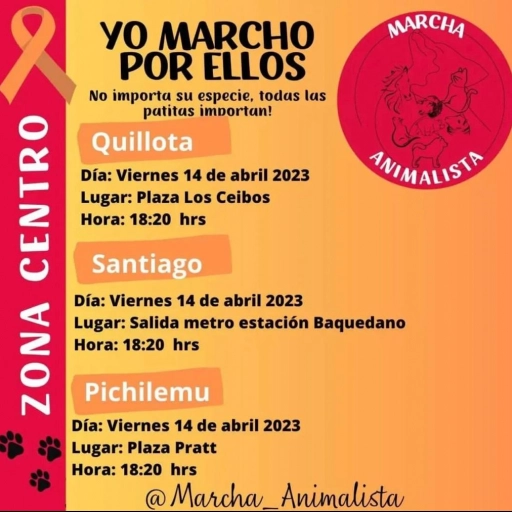 Marcha Zona Centro / @marcha_animalista