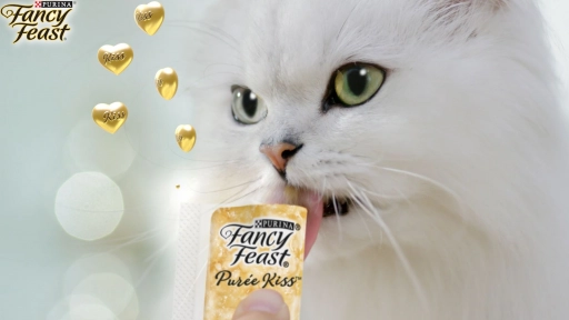 Purina Fancy Feast presenta los nuevos snacks Purée Kiss