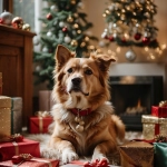 Perros y gatos en Navidad ¿Cómo regalonearlos?