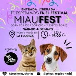 Este sábado se realiza Miau Fest ¡Entrada liberada!