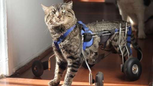 ¡Urgente! Gatito parapléjico busca hogar temporal o definitivo