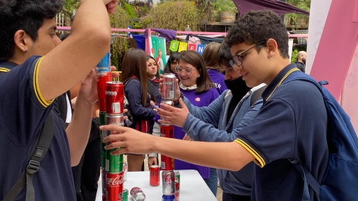 Banco Social de Latas marcó presencia en el Festival Aprender 2024