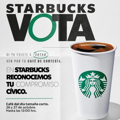 Vota Starbucks / Starbucks