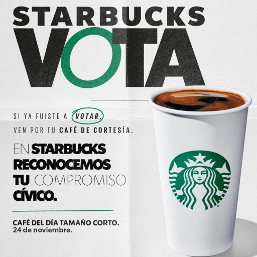 Café gratis / Starbucks