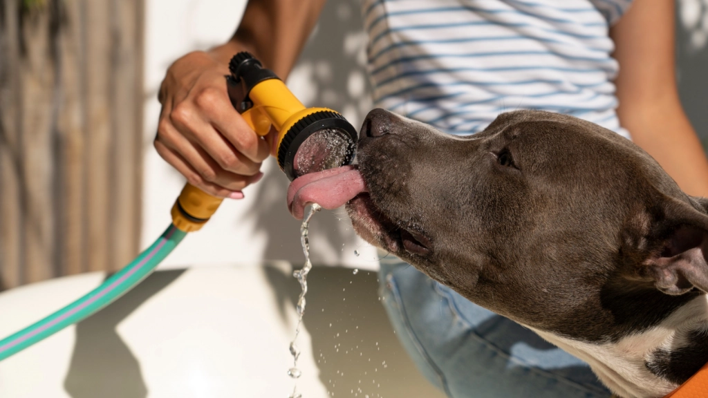 Perro y altas temperaturas, Freepik