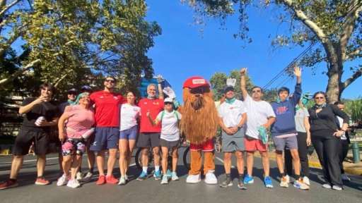 Forestín corrió por la prevención de los incendios forestales junto a deportistas y la comunidad