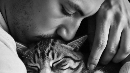 Gatos ven a sus humanos como sus padres  