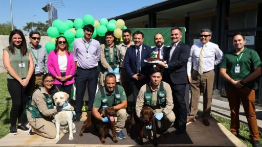 SAG: Brigada Canina celebra 20 años protegiendo la frontera y la sanidad agropecuaria del país