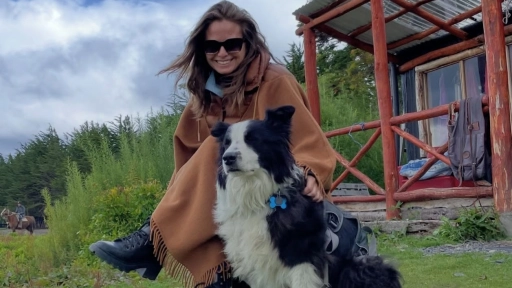 Soledad Onetto se despide de su perrito Lek