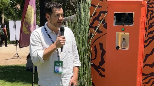 Natura presentó su máquina fraccionadora en el Festival Ladera Sur