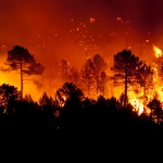 Desplazamiento del humo obliga a extremar cuidados más allá de la zona crítica