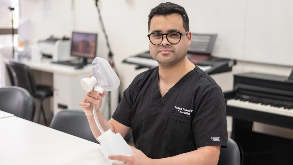  Rodrigo Romero, fonoaudiólogo y académico de la Universidad Andrés Bello. / UNAB