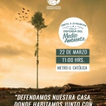 22 de marzo: Marcha por la defensa del Medio Ambiente