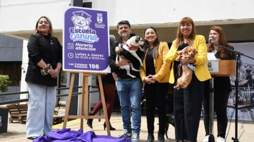 Municipalidad de Estación Central lanza Escuela Canina Municipal